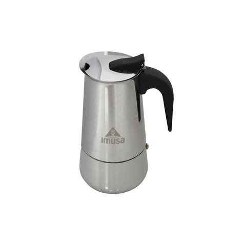 Imusa Usa B120 22062m Stainless Steel Stovetop Espresso Coffeemaker 6 Cup Silver