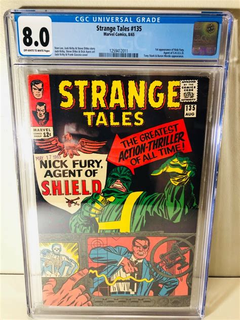 Comicsvalue Strange Tales Aug Marvel Cgc St