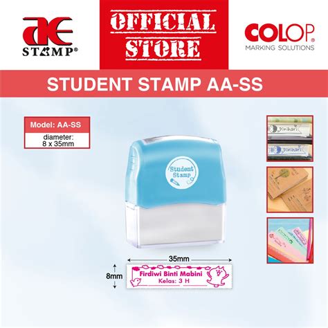 Ae Stamp Aa Student Stamp For Buku Latihan Or Textbooks Back To