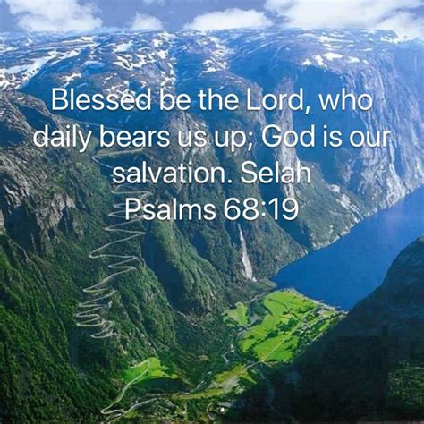 Psalms 6819 Bible Study Verses Scripture Verses Favorite Bible Verses