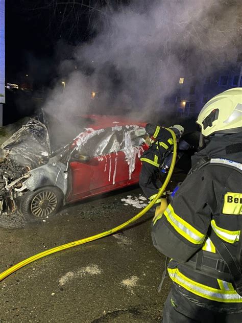 Brennender PKW Einsatzbericht Iserlohn