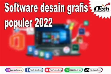 Software Desain Grafis Populer 2022 Tempat Kursus Kuliah Belajar