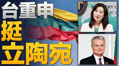 台重申挺立陶宛決心 不評論立國內政 新唐人亞太電視台