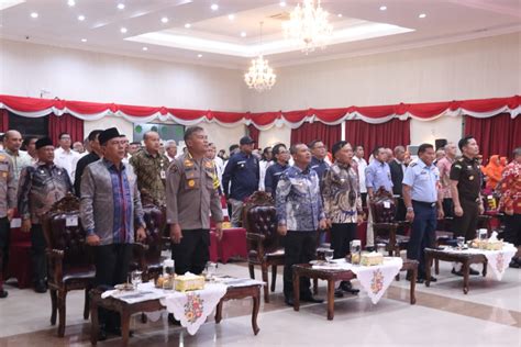 Pengurus PWI Riau 2023 2028 Resmi Dilantik Bupati Berharap PWI Riau