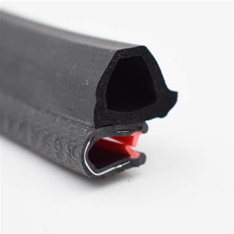 Weatherproof Black Compound Epdm Extrusion Car Door Rubber Seal Strip