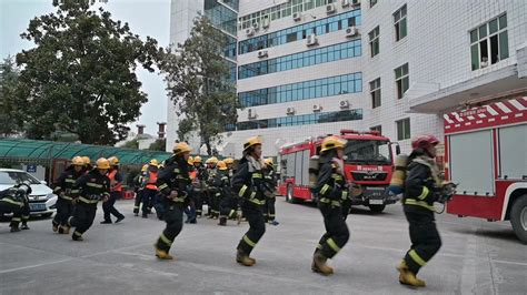 武冈市消防救援大队在电信大厦开展高层建筑灭火救援演练武冈市湖南频道红网