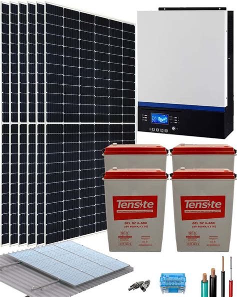 Kit Solar Instalacion Aislada W V Whdia Autosolar