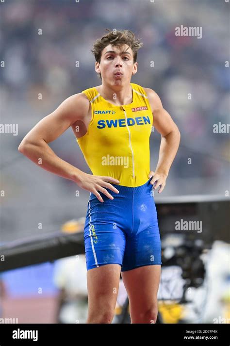 Armand Duplantis Sweden Pole Vault Men Silver Medal Iaaf World