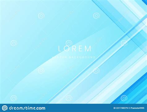 Abstract Soft Blue Geometric Diagonal Overlay Layer Background Stock