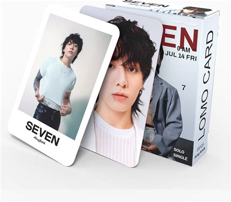 G Neric Pcs Jungkook Photo Cards Set Solo New Album Seven