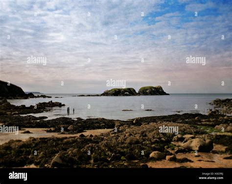 Porthclais Beach Pembrokeshire Wales Stock Photo Alamy