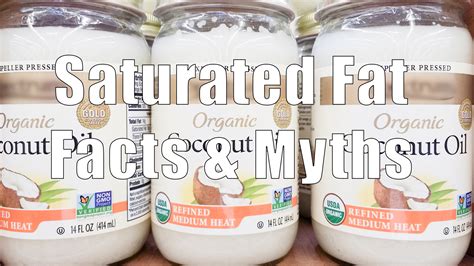 Saturated Fat Facts Myths DiTuro Productions LLC