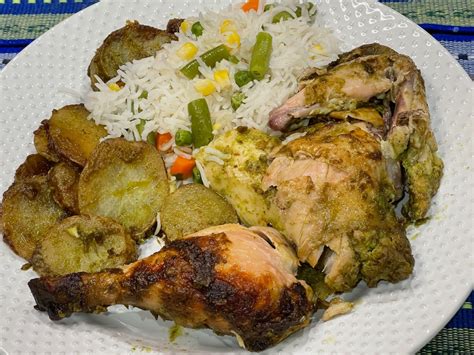 Cómo Preparar Un Rico Pollo Al Horno Adobado En Salsa Verde La Cocina