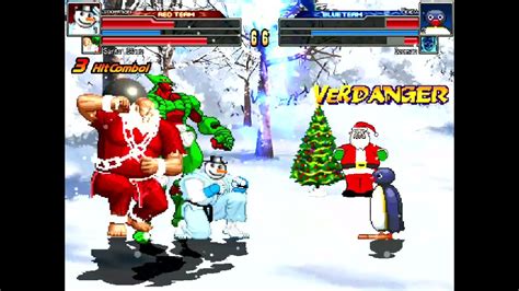 Mugen Christmas 2021 Special 1 Snowman Me And Santa Claus Vs Pingu