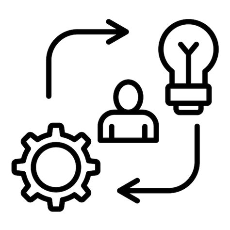 El Icono Del Vector De Iniciativa Se Puede Utilizar Para El Conjunto De