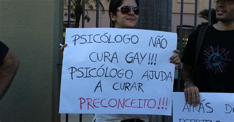 G Opção sexual não é doença diz manifestante no PI sobre a cura gay notícias em Piauí