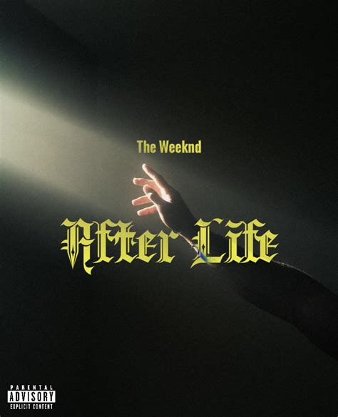 After Life album cover concept I made : r/TheWeeknd