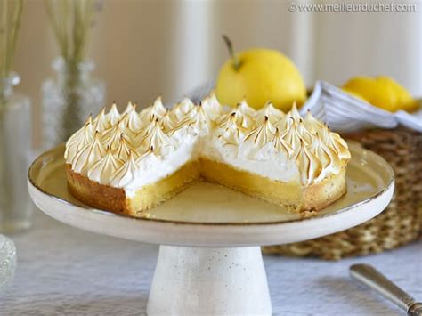 Tarte Au Citron Meringu E La Recette Avec Photos Meilleurduchef