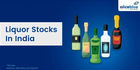 Top Liquor Stocks Alcohol Stocks In India