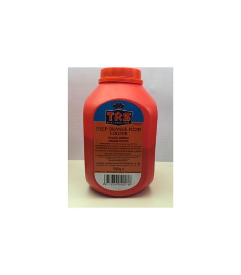 Trs Deep Orange Food Color