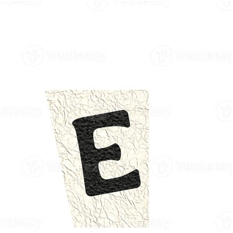 Ransom Font Letters Cut Outs From Newspaper Or Magazine Character Se