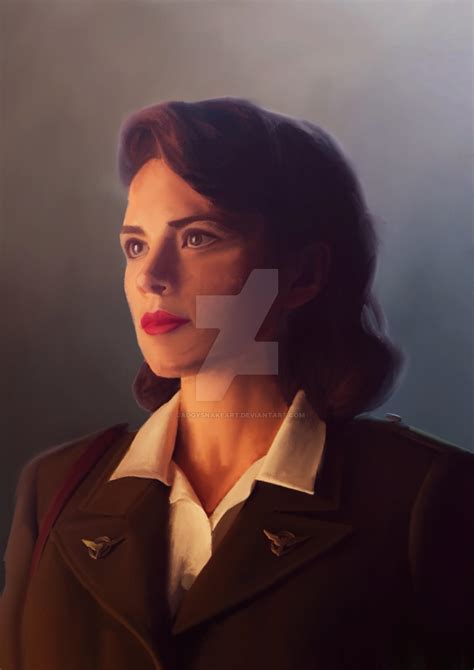 Agent Margaret Peggy Carter By Jaggysnakeart On Deviantart