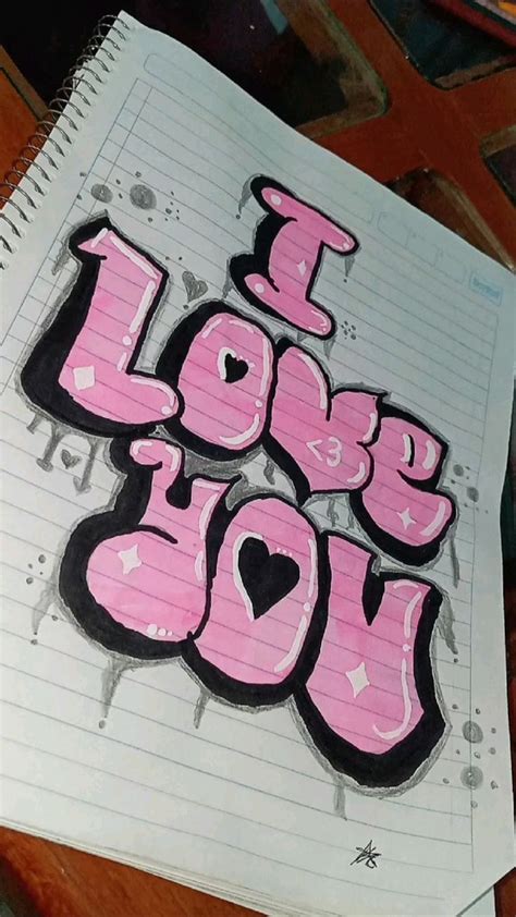 Graffitis De Amor Graffiti Drawing Graffiti Lettering Easy Doodles Drawings