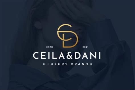 Luxury Letterr Cd Elegant Logo Design Graphic By Blacksweet Creative