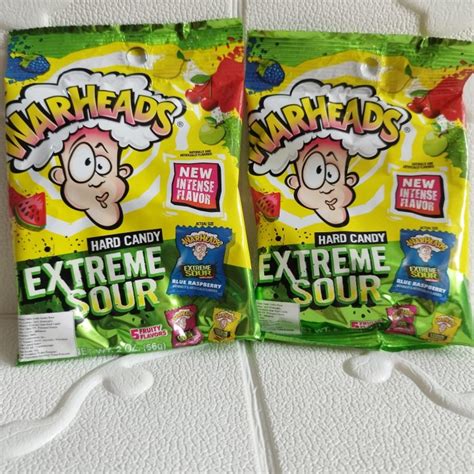 Jual Permen Import Warheads Hard Candy Extreme Sour 56g Shopee Indonesia