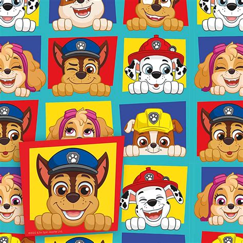 Danilo Promotions Ltd Paw Patrol Wrapping Paper Paw Patrol 2 Sheet 2