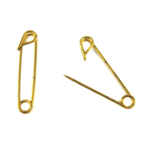 Vintage Brass Safety Pin Finding Brooklyn Charm