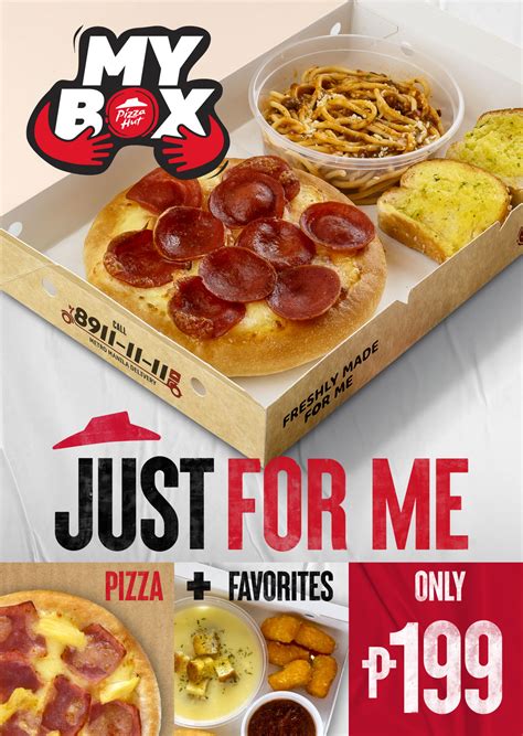 Its A Pizza Party For One With Pizza Huts All New My Box Combo Meals