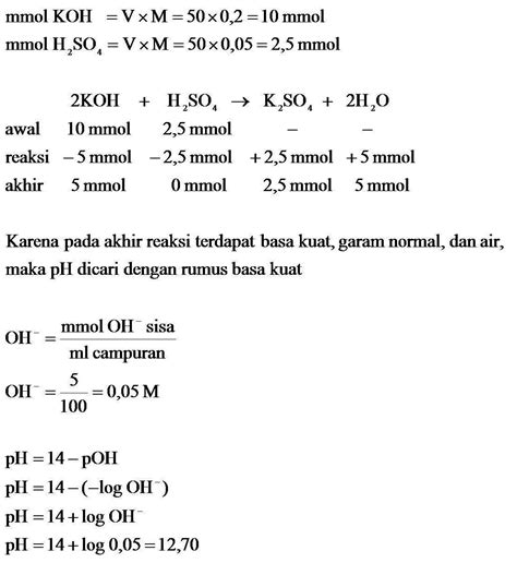 Cara Menghitung Ph Larutan Asam Basa Garam Beserta Contoh Soal Dan Pembahasan Asymmetrical Life