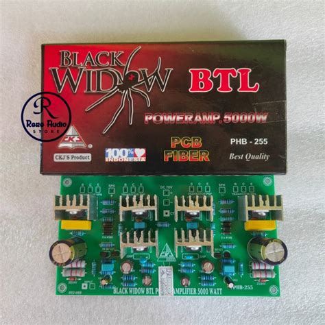 Jual Kit Driver Power Amplifier Btl Black Widow Watt Shopee