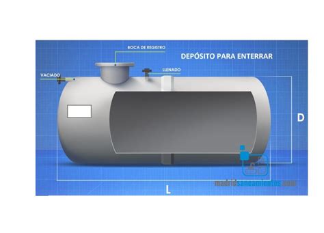 DEPÓSITO CONTRA INCENDIOS ENTERRADO HORIZONTAL Madrid Saneamientos