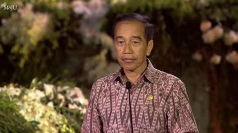 Pesan Khusus Jokowi Ke Kepala Negara Saat Makan Malam WWF Ke 10 Di Bali