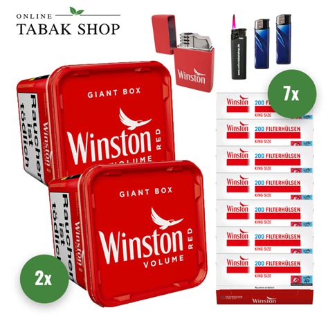 Sparpaket Winston Volumentabak Winston H Lsen Kaufen