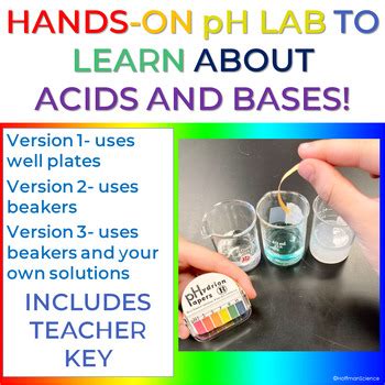 Acid Base pH Lab Activity by Hoffman Science | TPT