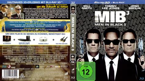 Men In Black 3 3D (2012) DE Blu-Ray Cover - DVDcover.Com