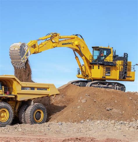 Komatsu Introduces The Pc2000 11 Hydraulic Excavator Komatsu