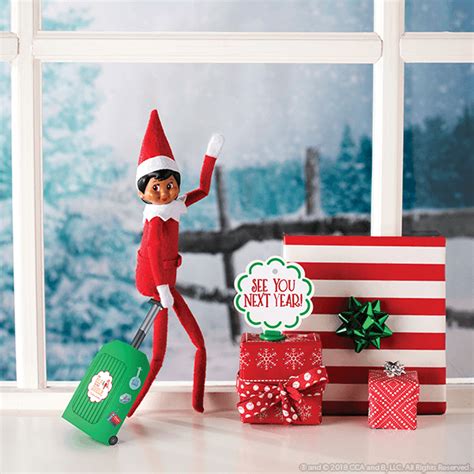 Elf On The Shelf Departure Ideas The Elf On The Shelf