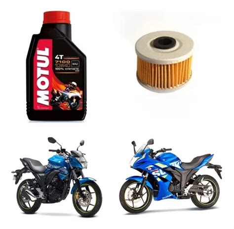 Kit Mantencion 10w40 Full Sint Filtro Suzuki Gixxer 150 Cuotas