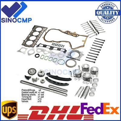 Ea Engine Overhaul Rebuild Kit Valves For Vw Audi Tsi Cavd