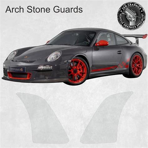 Zen Graphics Porsche 997 Gt3 Gt3 Rs Pre Cut Ppf Rear Arch Stone Guards