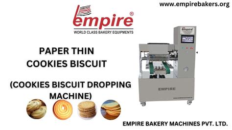 Paper Thin Cookies Cookies Dropping Machine Thin Biscuits Viralvideos Bakerybusiness Empire