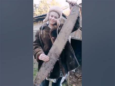 ДВУРУЧНАЯ ПИЛА 💪ДРУЖБА-2🤝 - YouTube