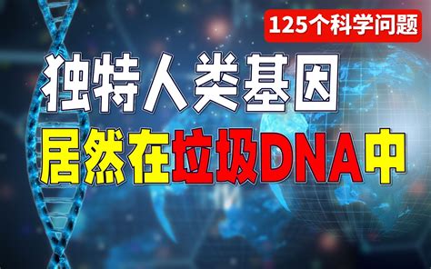 【125个科学问题】014：什么基因的改变造就了独特的人类 创造一个新物种， 哔哩哔哩