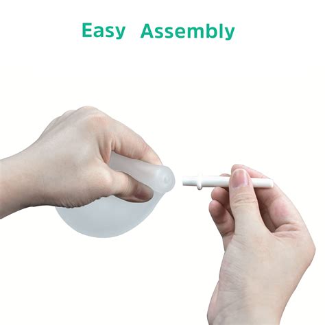 Buy Clear Silicone Enema Bulb Anal Douche Kit For Colon Cleansing Men Women With Pcs Enema