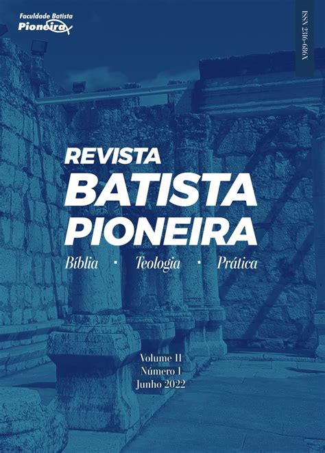 Edi Es Anteriores Revista Batista Pioneira