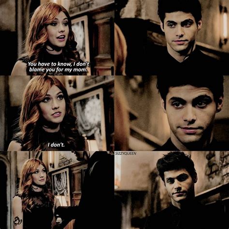 Shadowhunters 2x08 Love Is A Devil Clary And Alec Shadowhunters